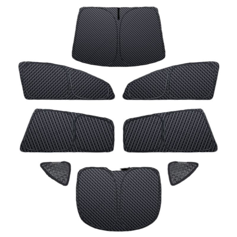 8pcs Thickened Version Sun Shade for Tesla Model Y Fit Blackout Window Covers UV Blocking Heat Insulation Privacy Protection